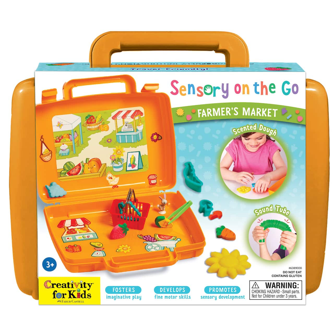 Creativity for Kids® Sensory on the Go Farmer's Market Play Kit